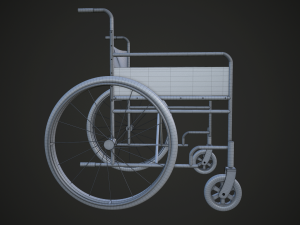 wheelchair Modelo 3D