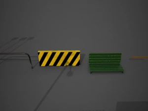 city props pack 3D Model
