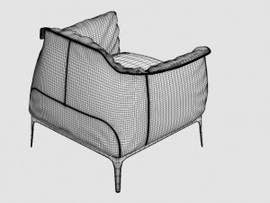 armchair 01 3D Model