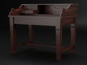 desk 01 Modelo 3D