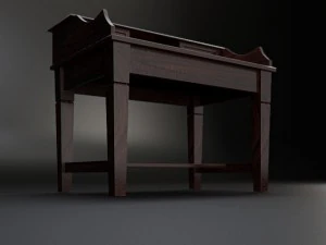 scrivania 01 Modello 3D
