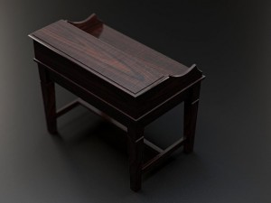 desk 01 3D Model