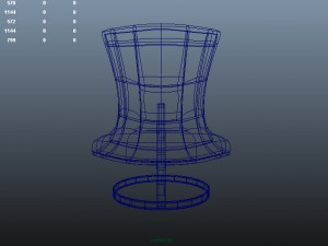 modern chair 3D मॉडल