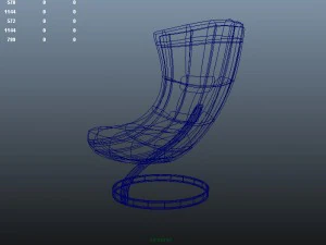 modern chair 3D Model