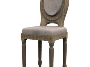 louis chair 3D 모델