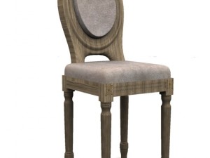 louis chair 3D 모델