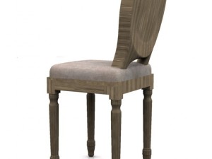 louis chair 3D 모델