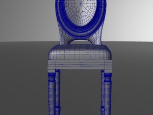 louis chair 3D 모델