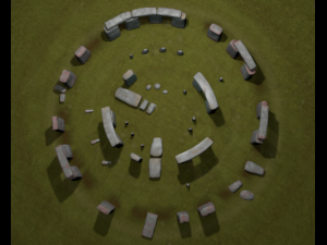 stonehenge 3D Model