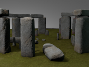 stonehenge 3D Model