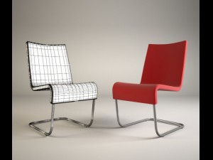 skip chair Modelo 3D