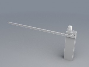 parking barier Modello 3D