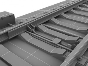 rails pack Modèle 3D