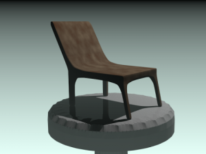 dht chair  simple 11 Modelo 3D