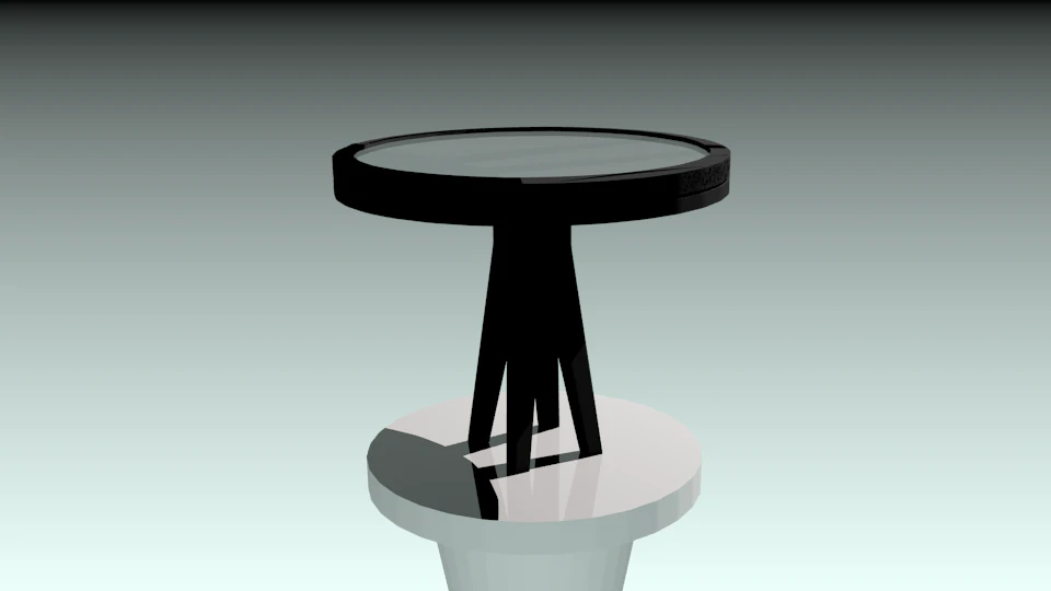 dht table jellyfish 11 3D Model .c4d .max .obj .3ds .fbx .stl .blend