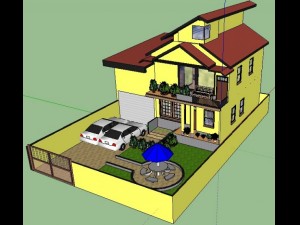 dht house minirana 11 3D Model