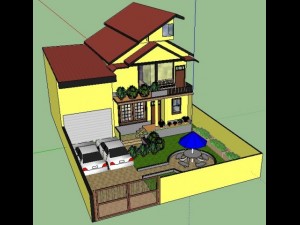 dht house minirana 11 3D Model