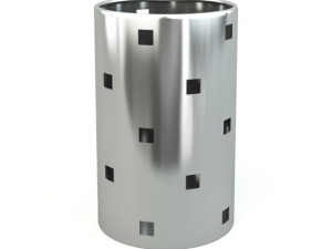 wastepaper basket  squaro Modelo 3D