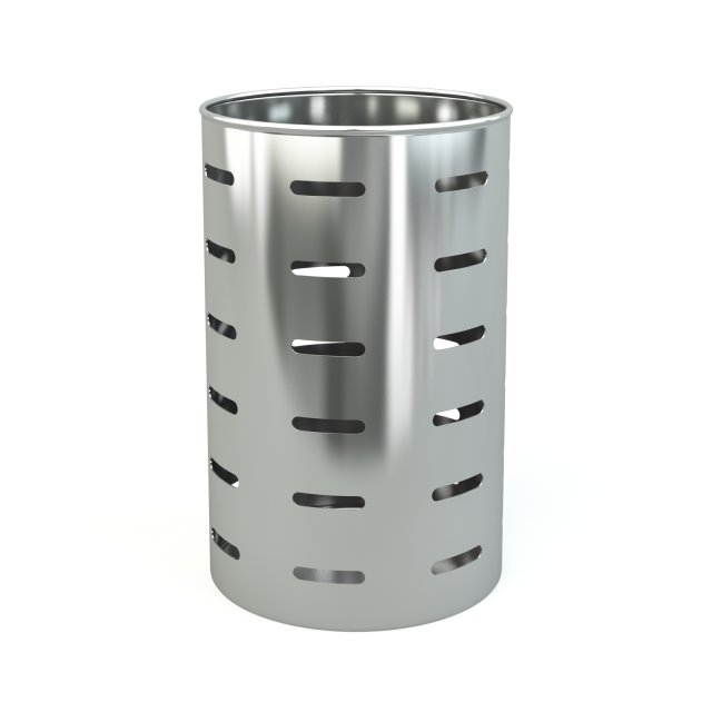 wastepaper basket vandera 3D Model .c4d .max .obj .3ds .fbx .stl .blend 