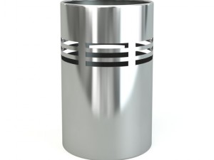bathroom bin slice Modelo 3D