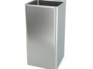 wastepaper basket angolo Modelo 3D