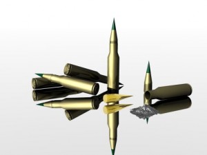 223 ammo  bullets Modèle 3D