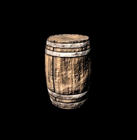 barrel 3D Model .c4d .max .obj .3ds .fbx .stl .blend 