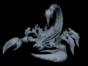 kalajengking Model 3D