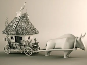 トレーラーハウス 3Dモデル