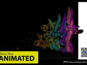 color shot  animated  marco vinci 3D Model