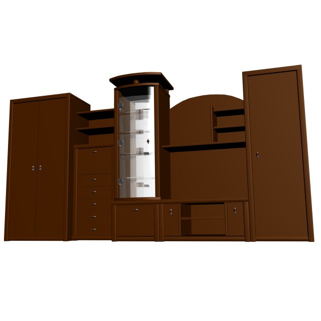 wall 3D Model .c4d .max .obj .3ds .fbx .stl .blend 