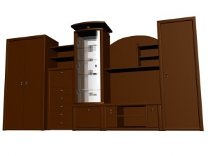 wall Modello 3D