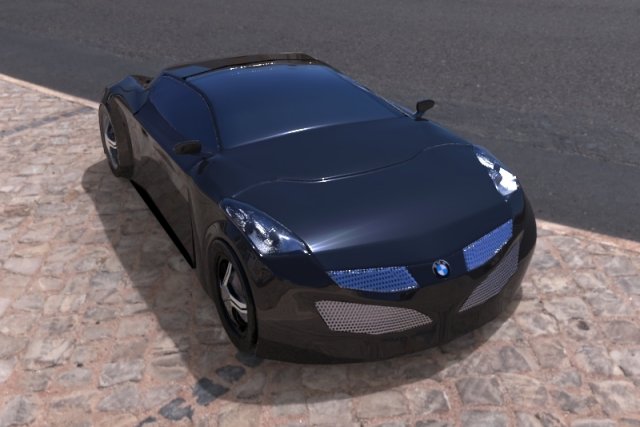 bmw concept Modello 3D .c4d .max .obj .3ds .fbx .stl .blend 