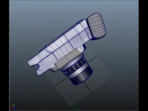 appareil photo simple Modèle 3D