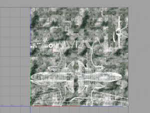 rigged space shipe design 3D Model