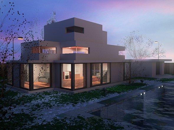 bulding v-ray setup 3Dモデル .c4d .max .obj .3ds .fbx .stl .blend 