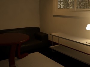 small room 3D 모델