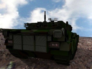 tank Modèle 3D