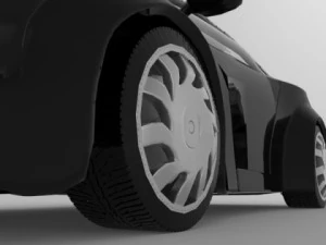 conception personnelle de voiture de sport Modèle 3D