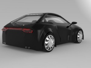 sport car personal design Modello 3D