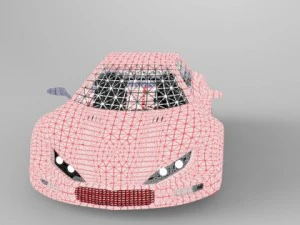 sport car personal design 3D Model
