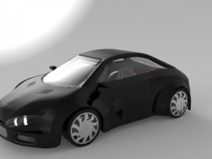 sport car personal design Modello 3D