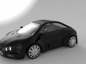 sport car personal design 3D Model