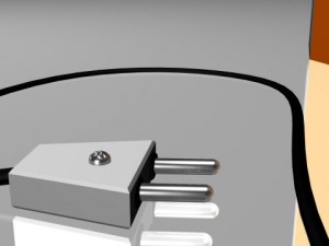 autimatic voltage stablizer 3D 模型