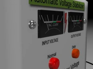 autimatic voltage stablizer 3D Model