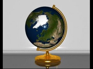 world globe 3D Модель