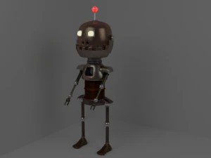 mengguncang robot itu Model 3D