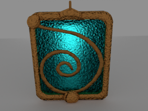 necklace pendant Model 3D