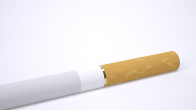 cigarette 3D 모델 .c4d .max .obj .3ds .fbx .stl .blend