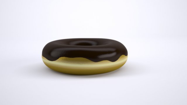 donut 3Dモデル .c4d .max .obj .3ds .fbx .stl .blend